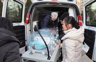河南蒙古族自治县妇婴监护型护送